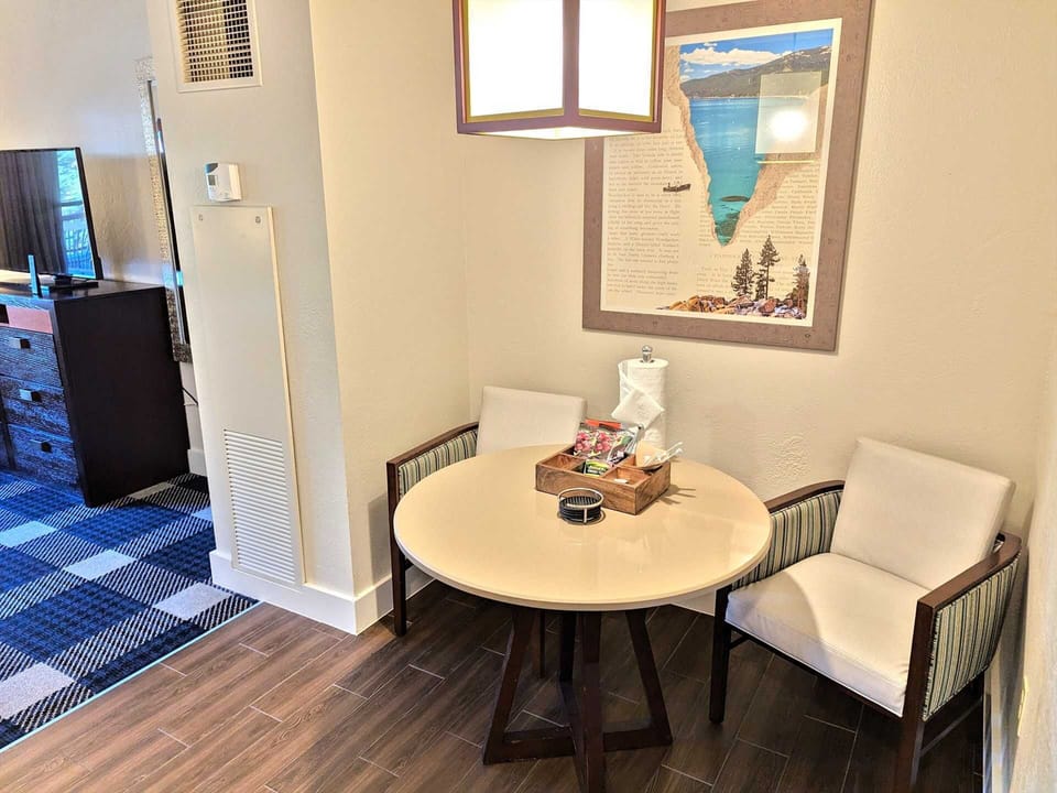 Comfortable dining area