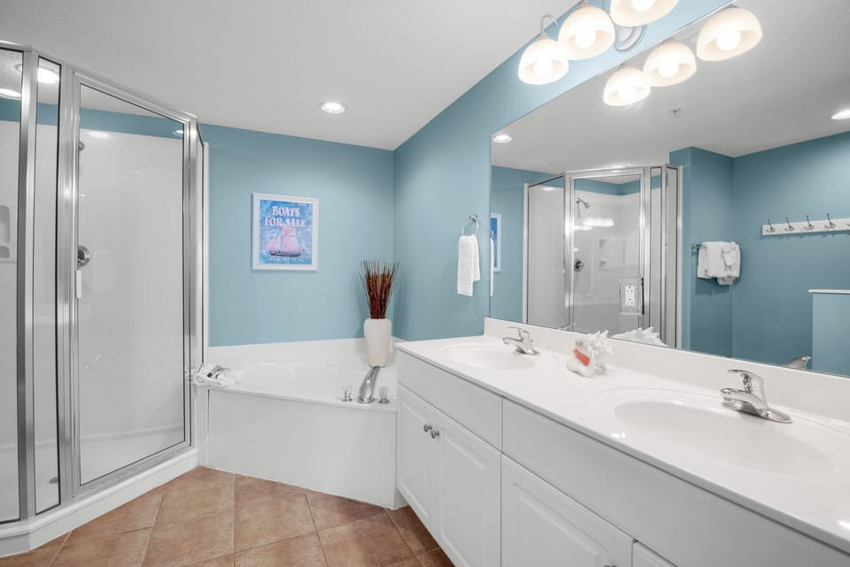 Master bathroom