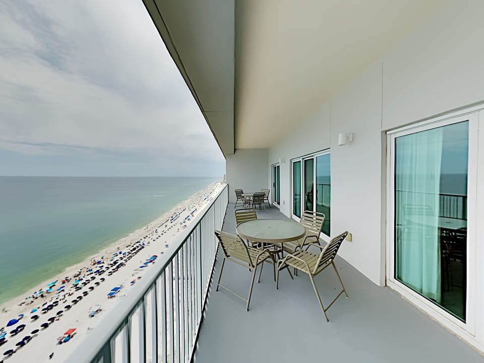 Gulf Front Balcony