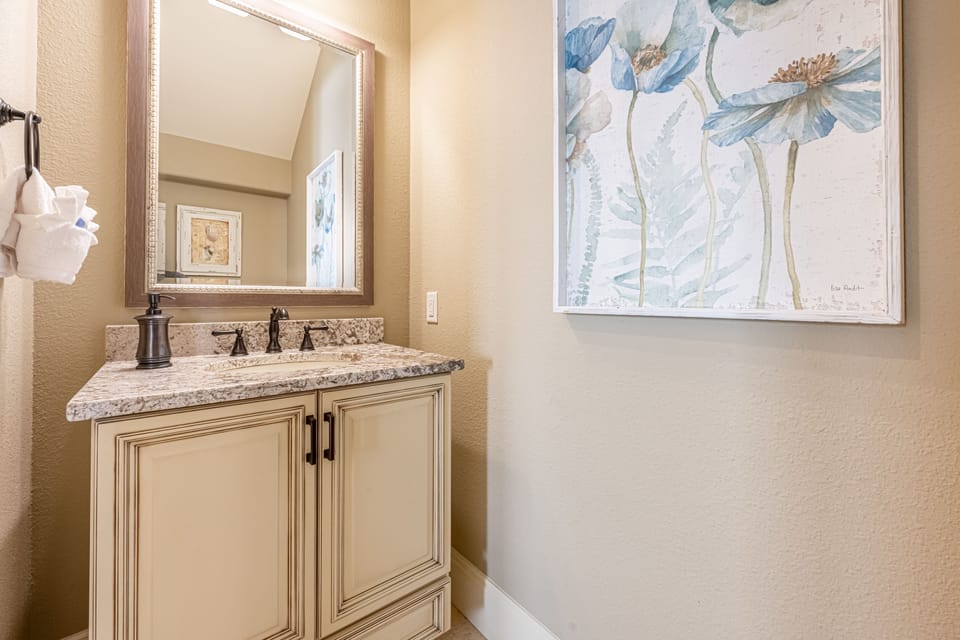 Half Bathroom on First Floor