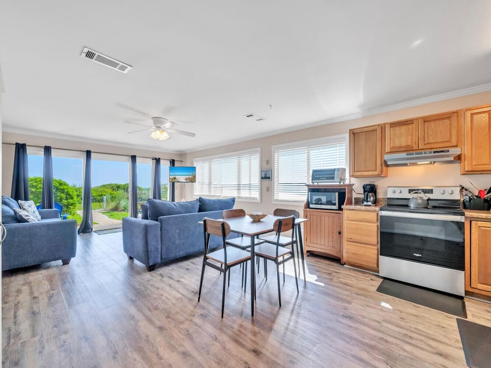 Spacious and open