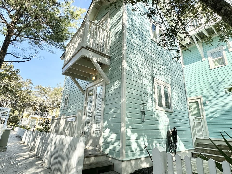 VIEW OF COTTAGE FROM SEASIDE FOOTPATH