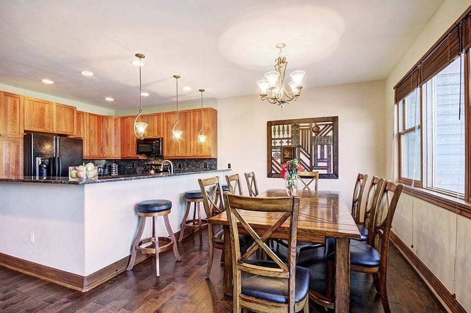 Dining Area - Highland Greens 93 - Breckenridge Vacation Rental