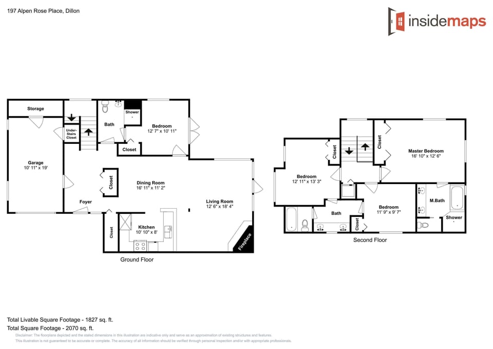 Detailed floor plan showing the complete layout with room dimensions and square footage for your reference.
