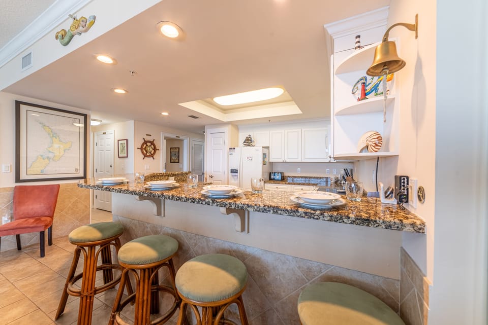 Large open kitchen