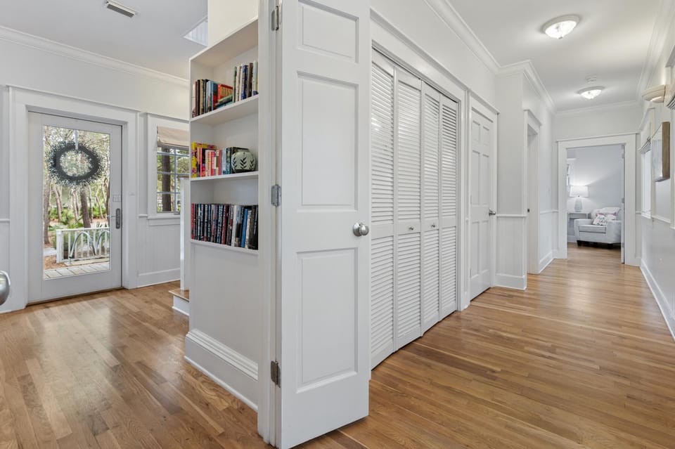 LAUNDRY ROOM LOCATED IN HALL ON FIRST LEVEL