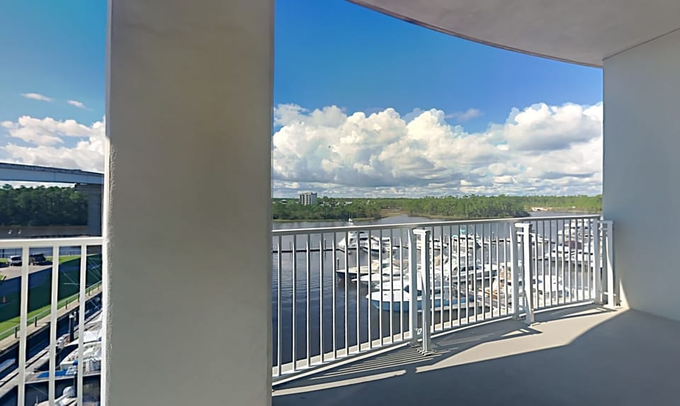 Balcony with Harbor View
