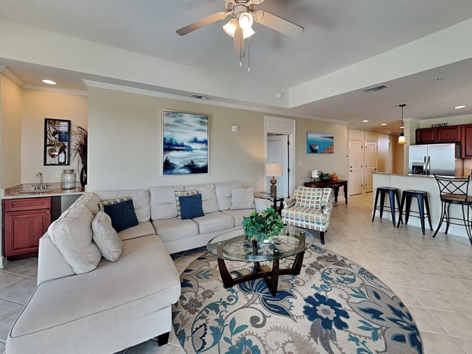 Living Area - Sectional Sofa