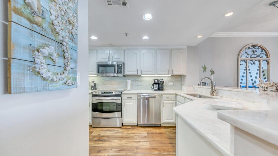 Ample Kitchen Space For Cooking