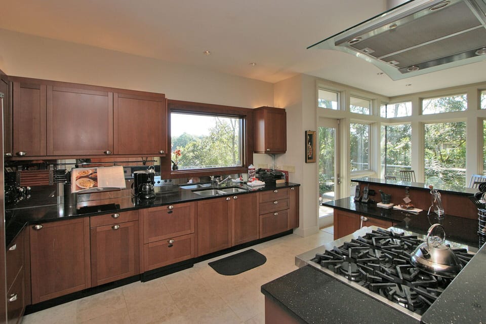 Gas Range in Kitchen