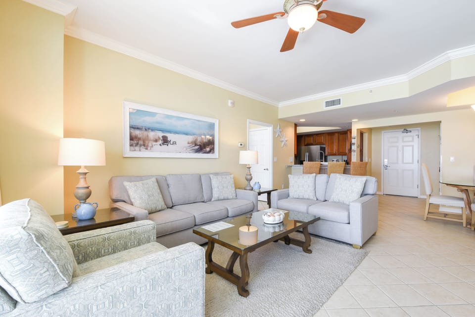 Silver Beach Towers West 505- Living Area