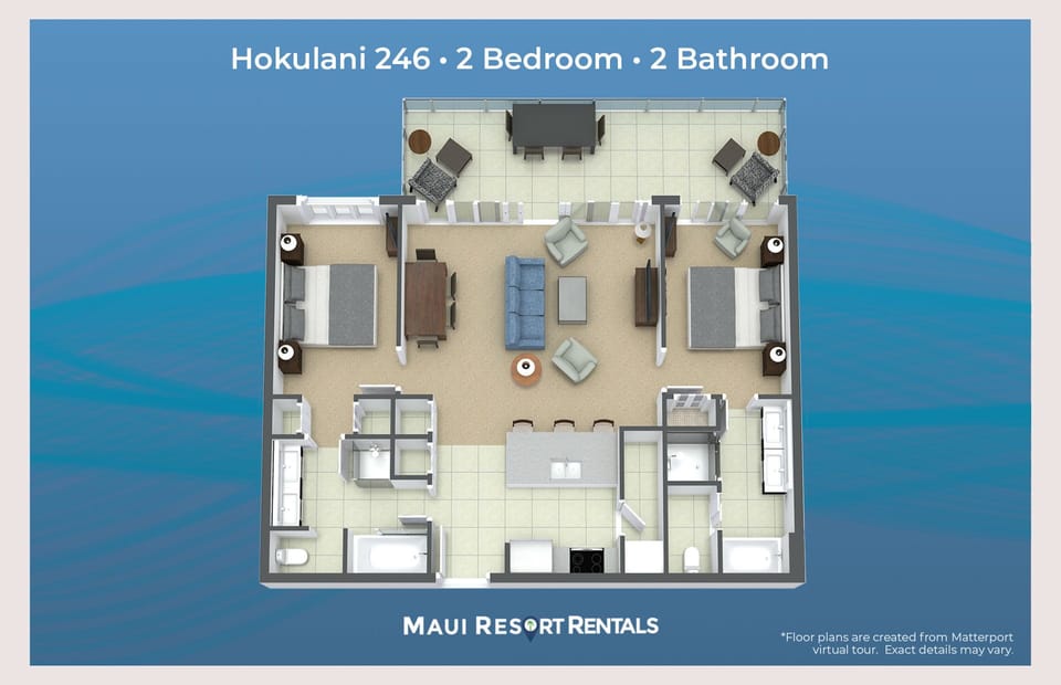Honua Kai Hokulani 246 Floor plans
                
