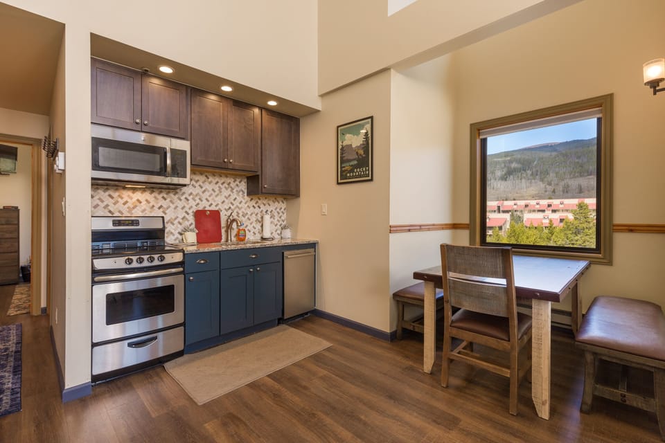 Kitchen and Dining Area