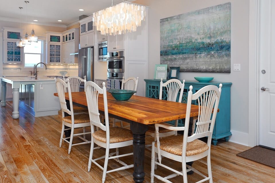 Over the Dune - Blue Mountain Beach - First Floor - Dining Area