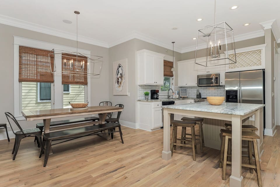Blissful Beach - Grayton - First Floor - Kitchen/Dining Area