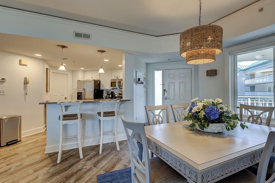 Kitchen and dining room