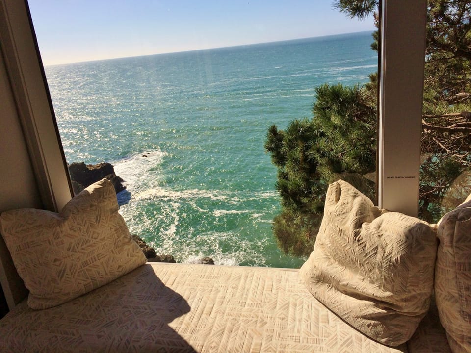 view from living room