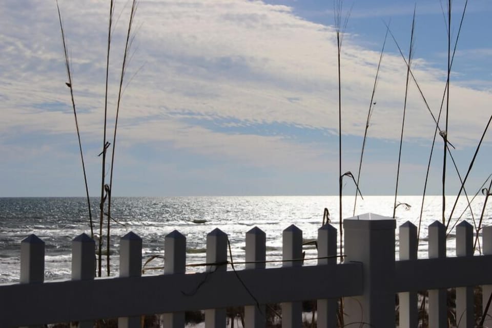 The Gulf Glistens in The Sun