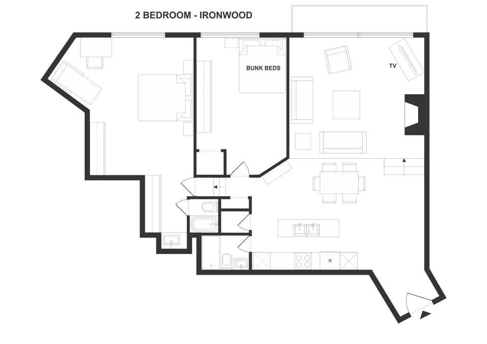 304 Ironwood unit plan