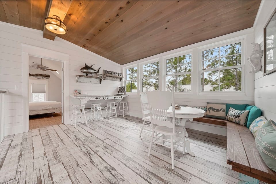 WaterColor Reunions - 30A Luxury Near Beach Watercolor Vacation Rental House with Private Pool, Fire Pit, and Carriage House in Santa Rosa Beach, Florida - Five Star Properties Destin/30A