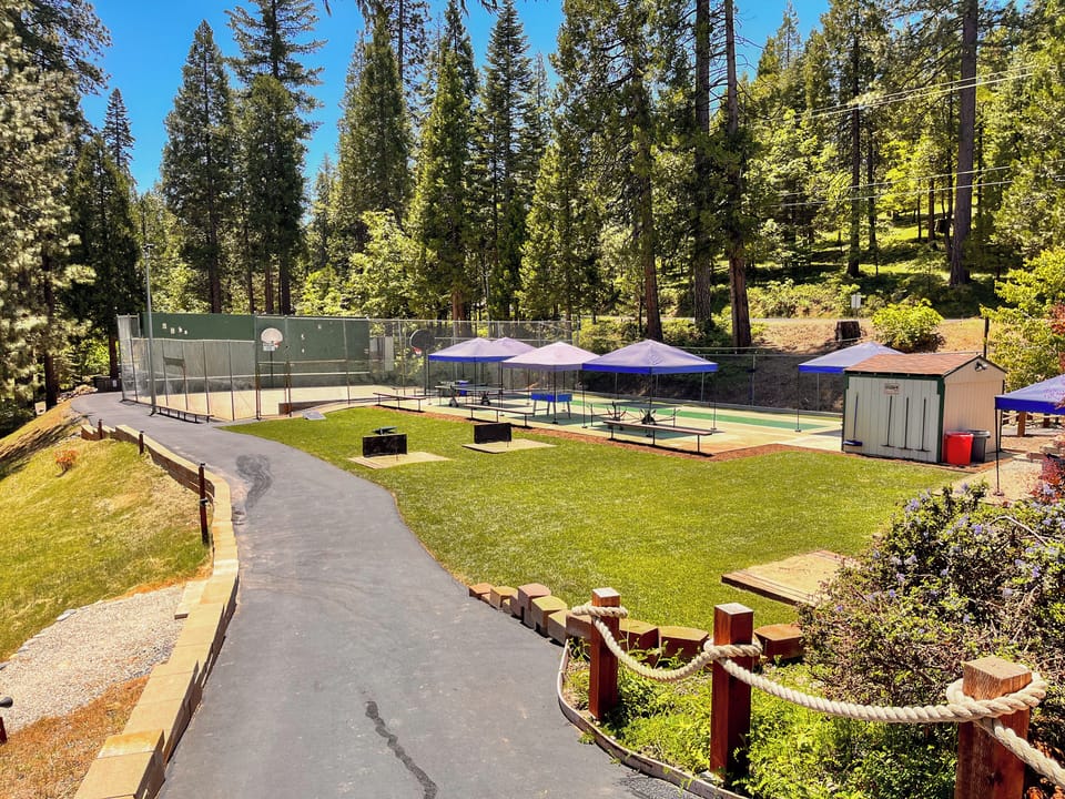 Rec Center access is just a short drive from the cabin