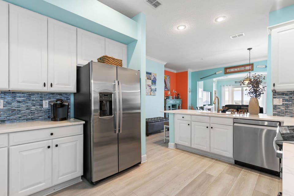 Spend more time at the beach and use the dishwasher.