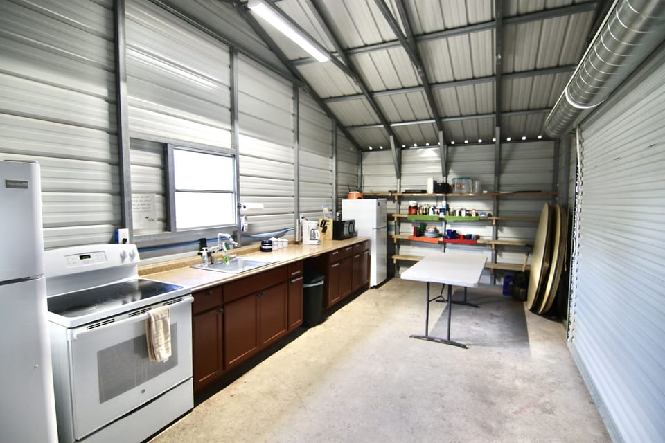 Glamping Shared Kitchen