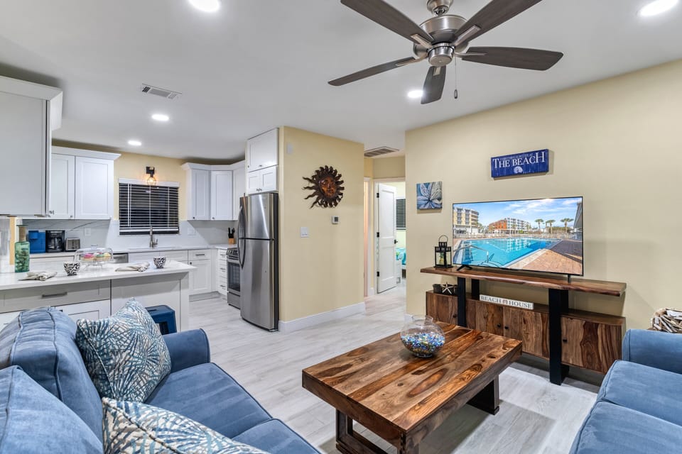 You'll love how the open layout keeps the kitchen and living area connected, making it easy to cook, relax, and spend time together.
