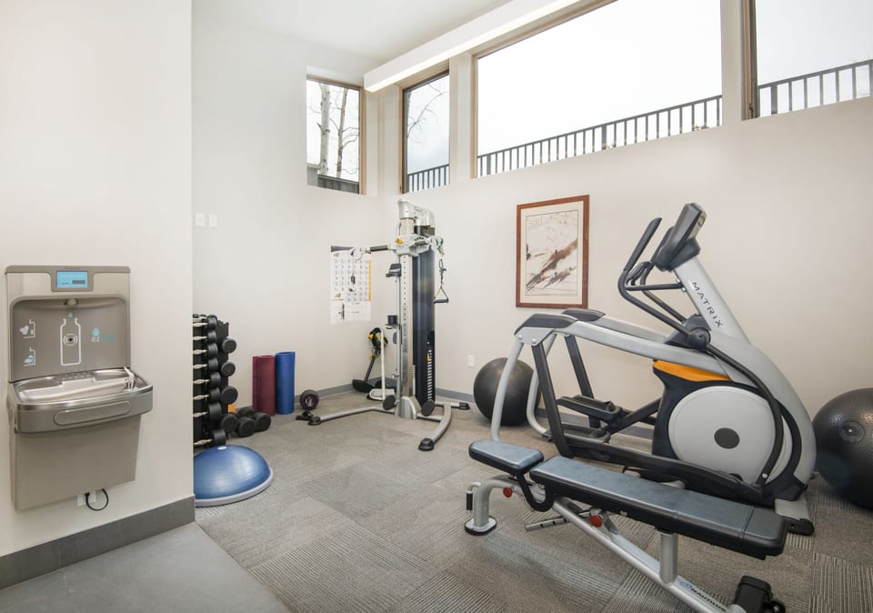 Fitness area - work out area