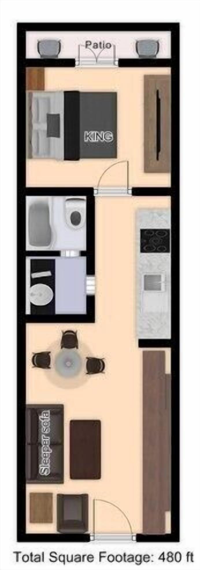 Floor plans Viking Lodge 212