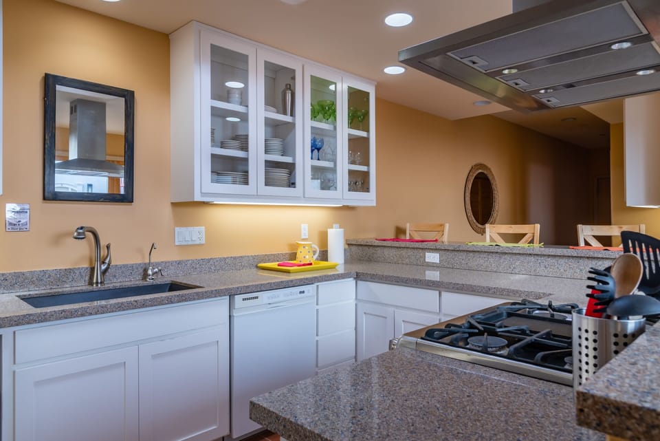 Fully Stocked Kitchen. Our 5-Star Coffee Program includes ground