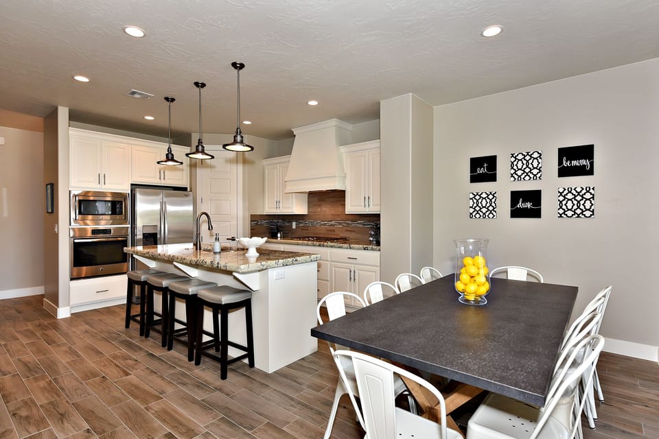 Dining Table - Share memories and stories while enjoying a family style meal around the Dining Table.