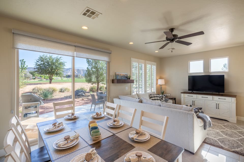 Dining Table - Share memories and stories while enjoying a family style meal around the Dining Table.