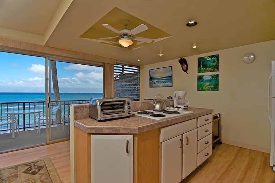 Watch the whales (Nov - Mar) while you cook!