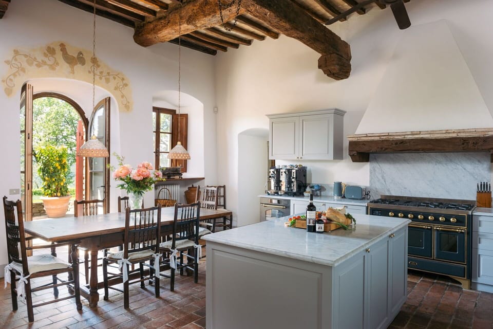 Interior Design, Furniture, Wall, Flooring, Kitchen, Lighting, Ceiling, Home, Countertop, Floor