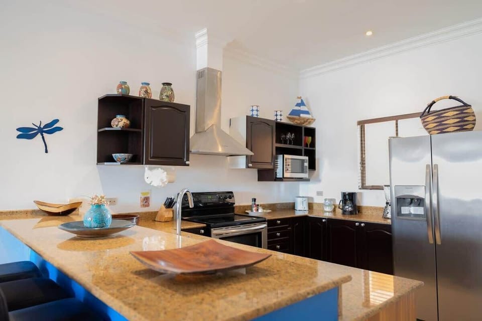 Gourmet kitchen, fully stocked