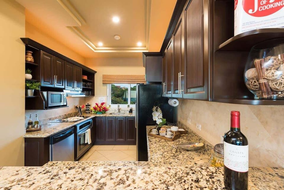 Another view of the kitchen