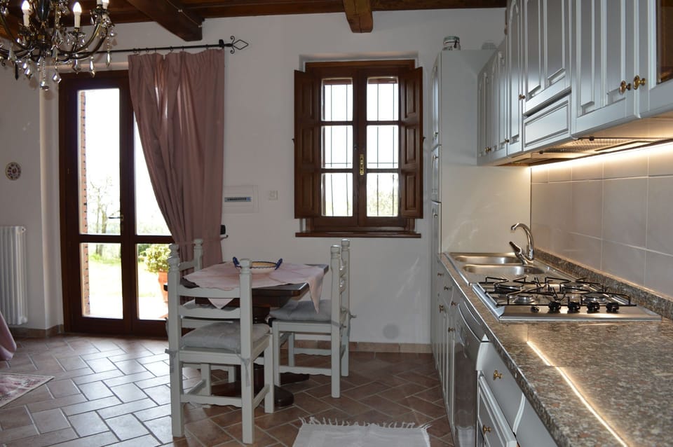 Kitchen and living room