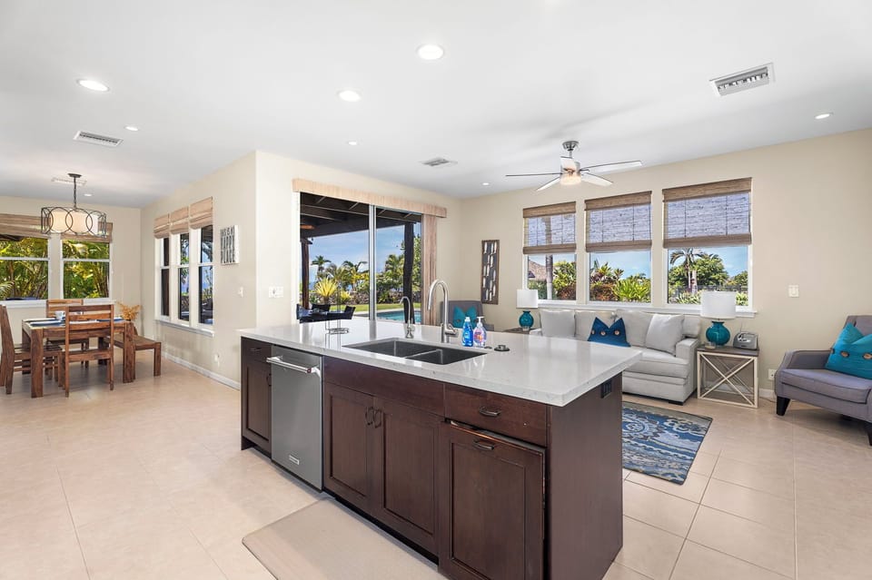 Open Kitchen to 2nd Living Area