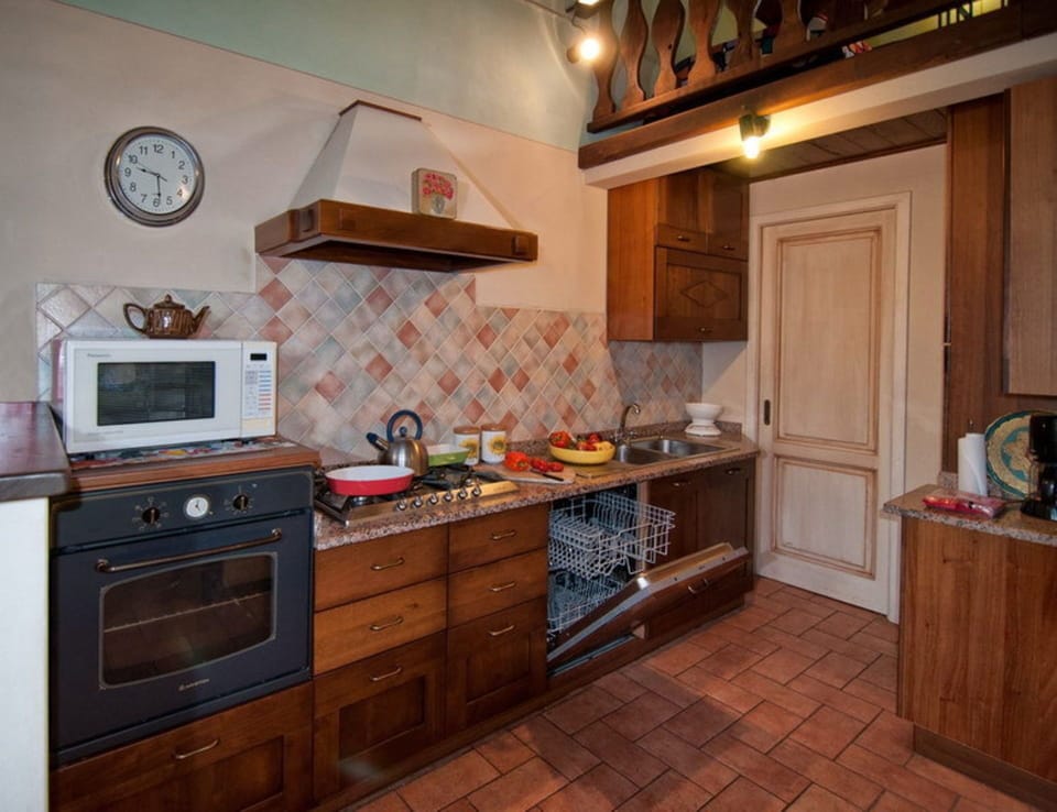 View of the kitchen