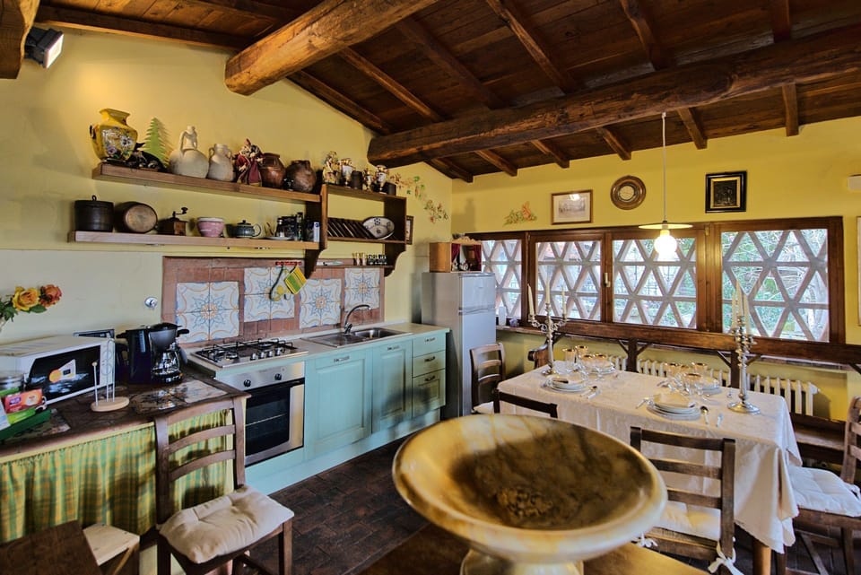 Dining Room, Kitchen