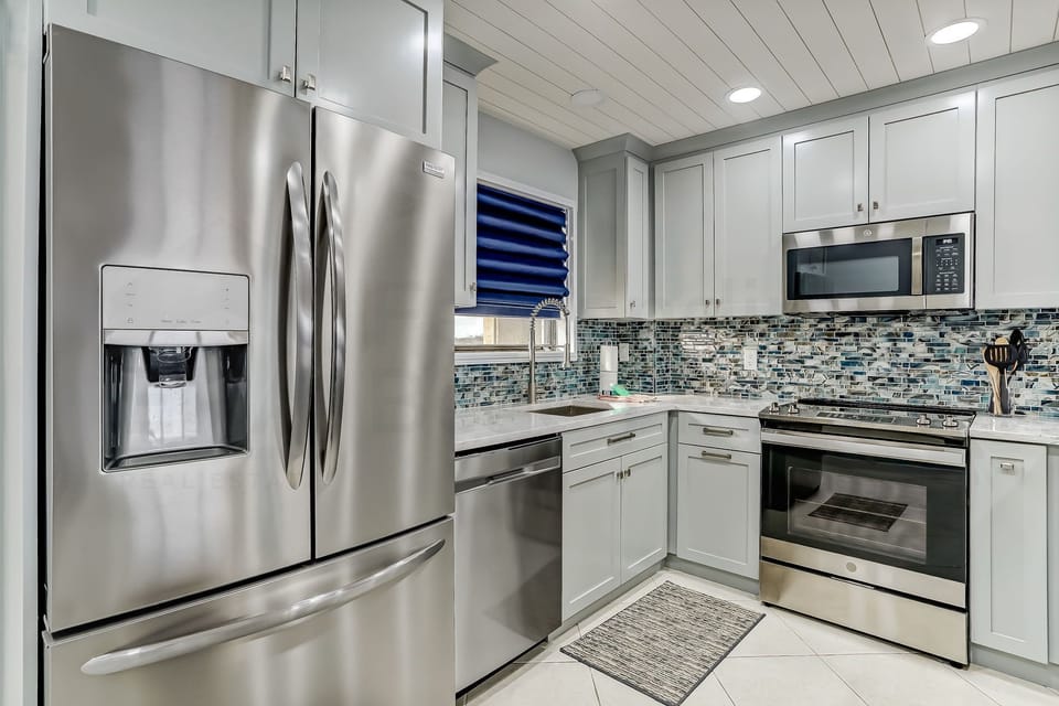 Kitchen with Ocean View