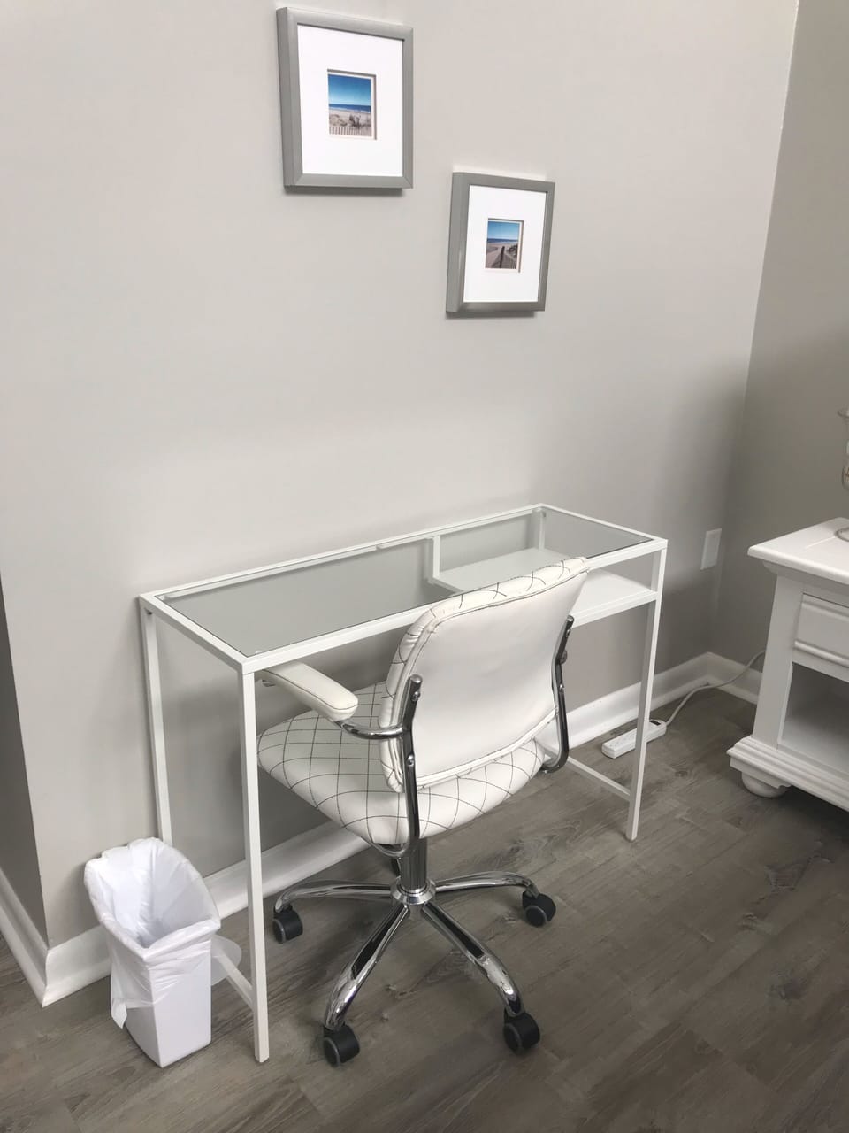 Desk in master 