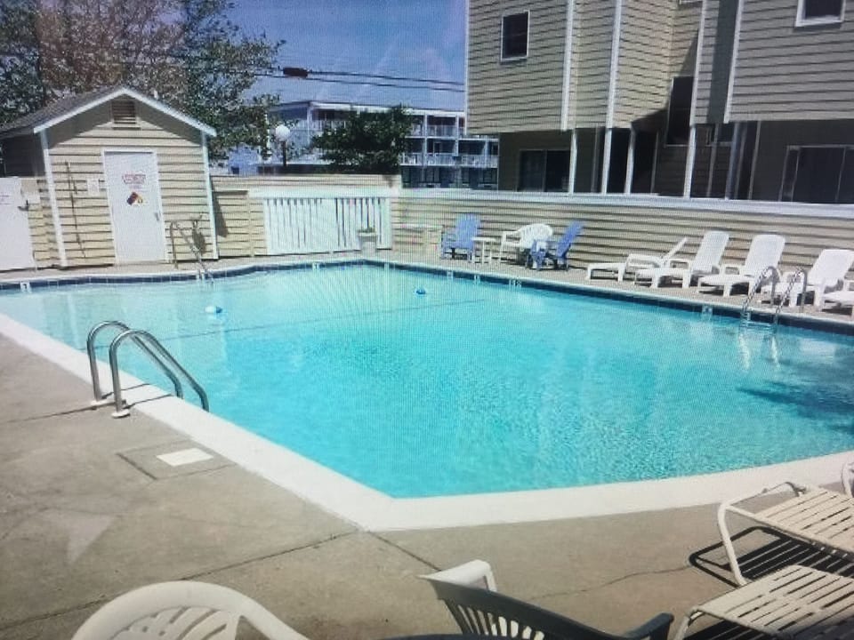 Pool is great when beach might be too hot