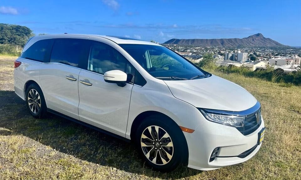 Family Friendly: Need more space? Choose our 2025 Honda Odyssey for your island adventures.