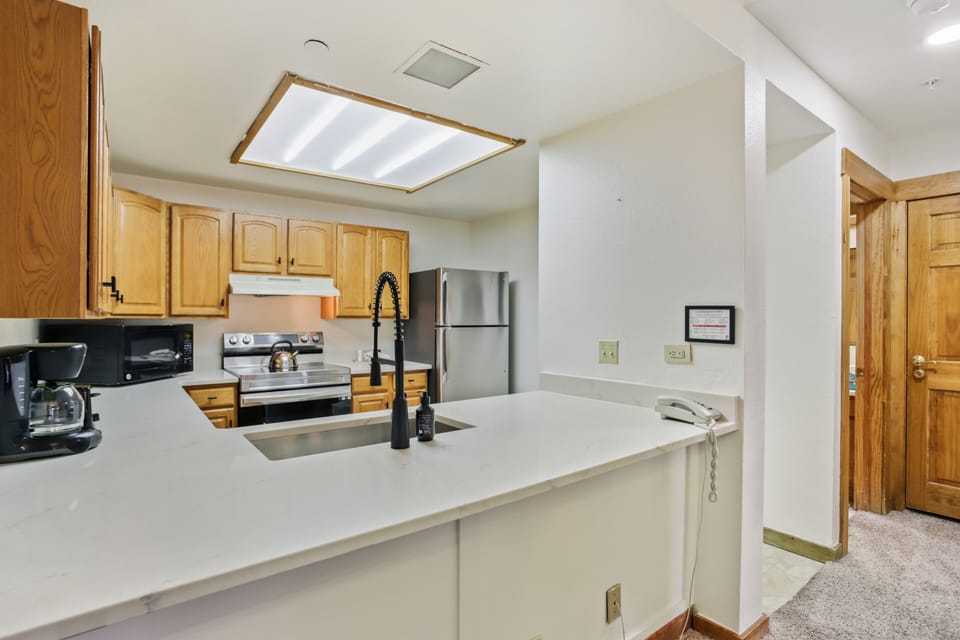 Indoors, Kitchen, Floor, Flooring, Microwave