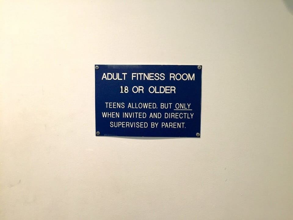 Sign, Road Sign, Screen, Wall, Office Building