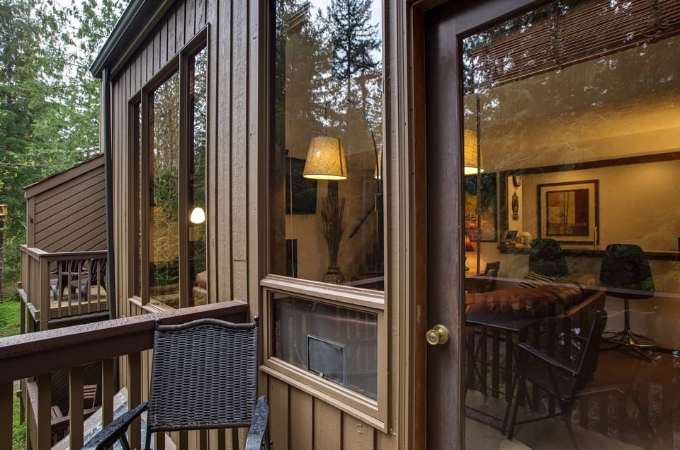 Outside sitting area