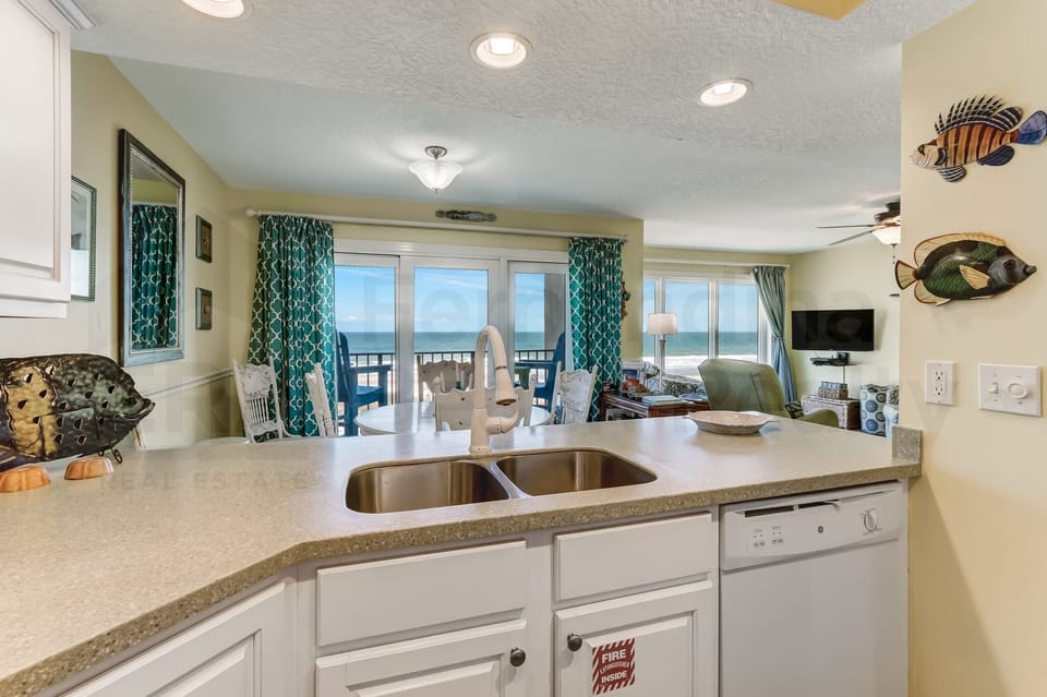 Kitchen w/ Ocean View