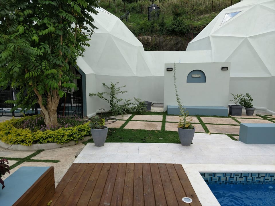 Another view from pool deck.